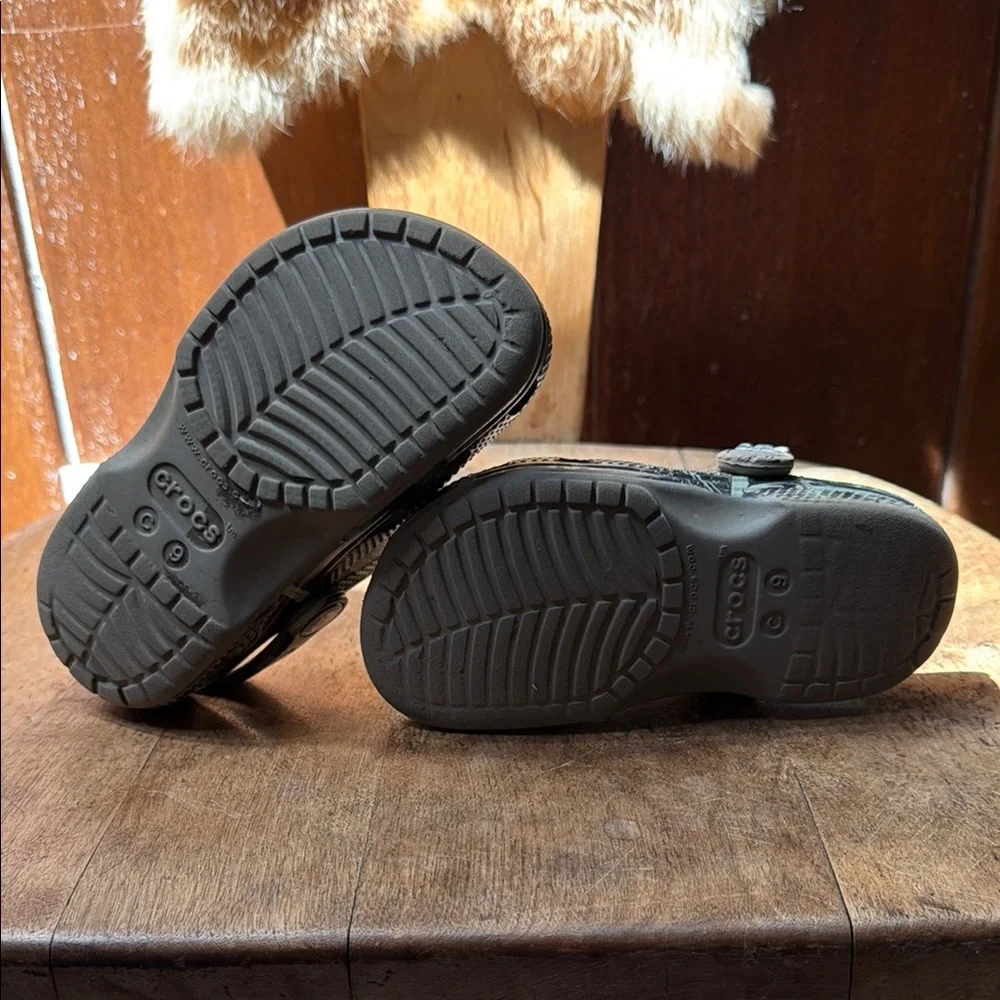 Kids Black Clog Shoes - Comfort Slip-On